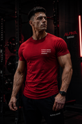 Alpha Grind Inner Circle Tee – Crimson Edition
