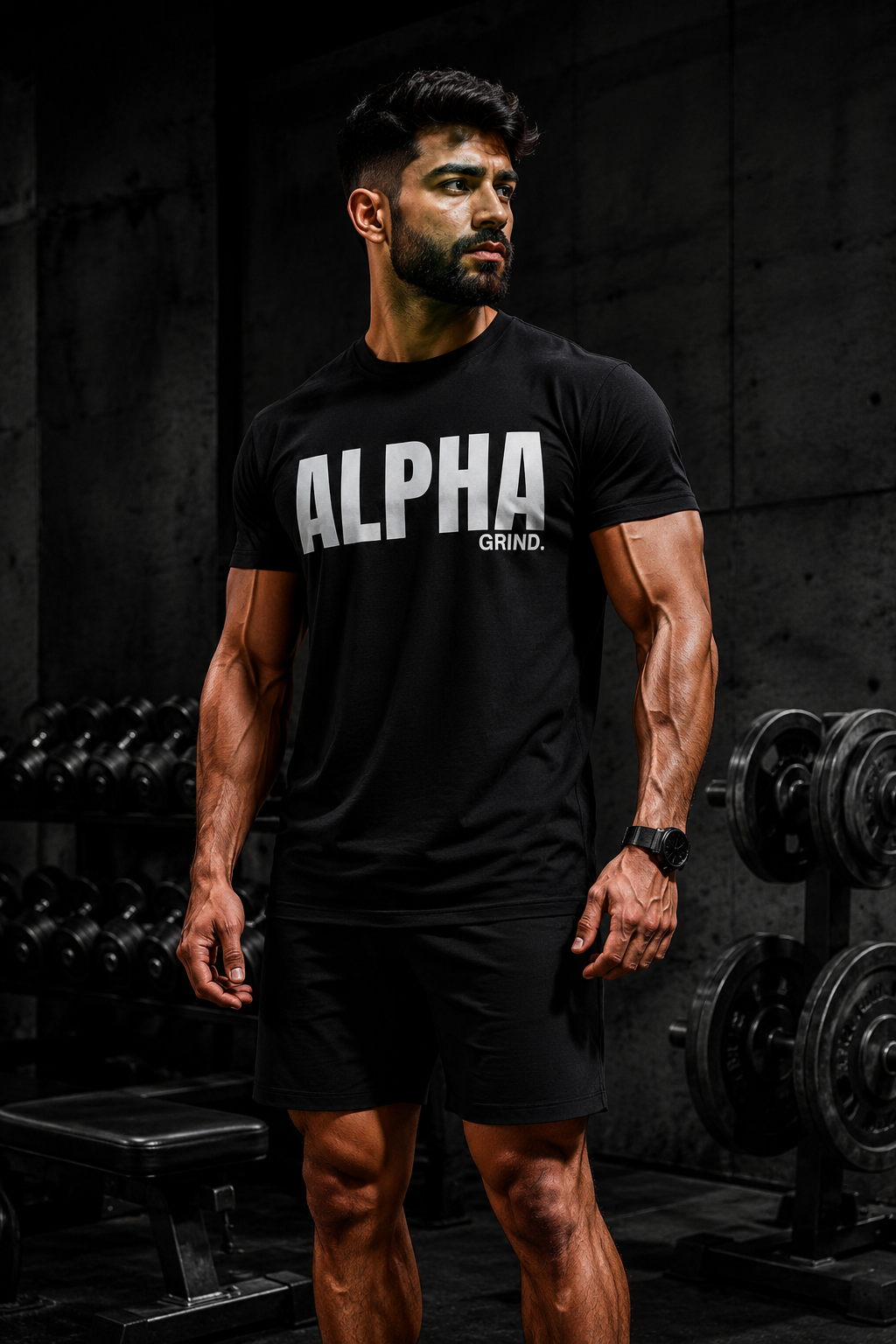 Alpha Identity Tee (Black)